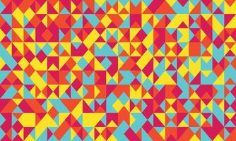 Minimal geometric design with sharp shapes and mosaic repetition. Ideal for seamless backgrounds, modern textile patterns, or trendy poster covers. vector