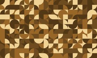 Geometric pattern with minimal shapes and artistic mosaic. Ideal for posters, backgrounds, or seamless textile designs with a trendy and modern feel. vector