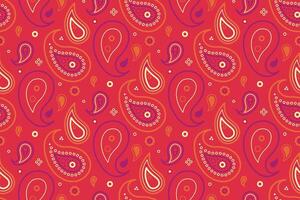 Stylish flourish in delicate paisley. Variation style tile print. Rectangle classical, tropical ethereal. vector