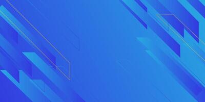 Abstract blue gradient illustration background with 3d view blue rectangle pattern. Dynamic and luxury design. Eps10 vector