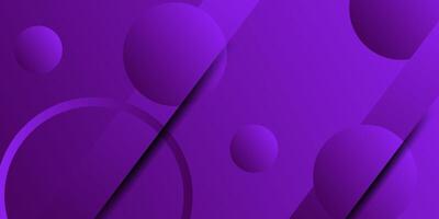 Dark purple gradient illustration background with circle shape. Abstract background design with simple geometric style. Cool design. Eps10 vector