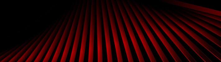 Dark red glossy stripes abstract tech background vector