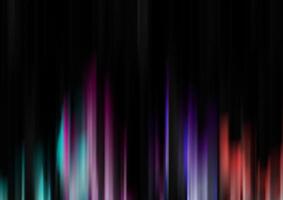 Colorful smooth glowing stripes abstract hi-tech background vector