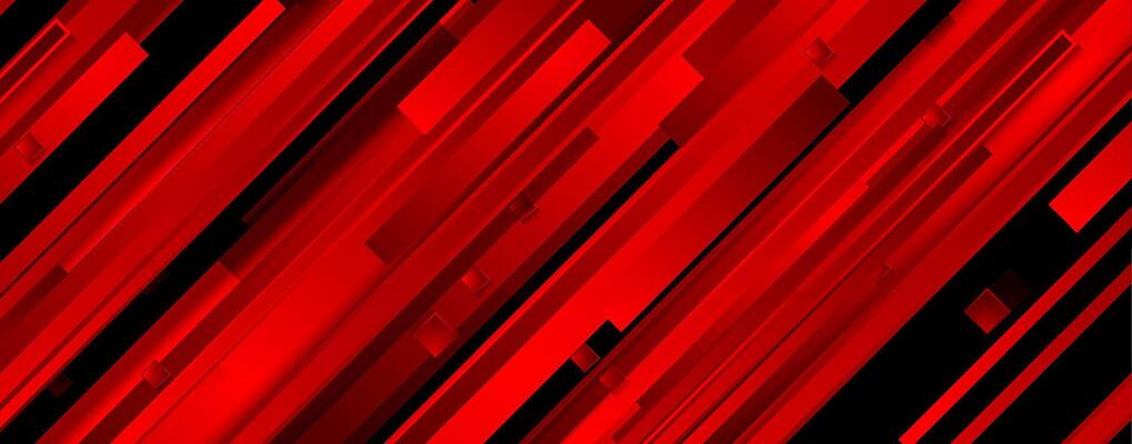 Dark red stripes geometric tech abstract background