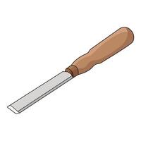 illustration of chisel vector