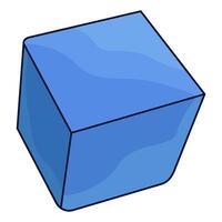 illustration of 3D Cube vector