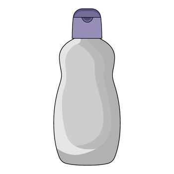 ilustración de bebé polvo vector