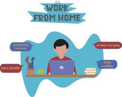 Flat Design Template vector