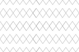 Minimalist black-and-white diamond pattern, ideal for use as a childrens coloring page or creative projects. vector