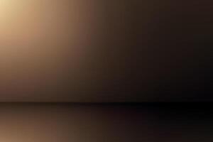 A dark room with a light coming from the ceiling vector