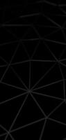 Spinning dark black triangle abstract creating a dynamic and sleek 3D motion effect in seamless loop animation video