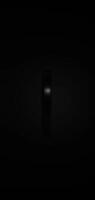 Spinning black heart symbolizing love and emotion in a dynamic 3D motion effect video
