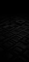 Dark black square pattern moving up and down creating a dynamic 3D motion effect in seamless loop animation video