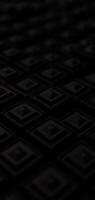 Black cubes with square pattern on top moving up and down in a captivating 3D abstract motion loop animation video