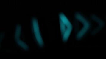 A dark room with a light shining on it video