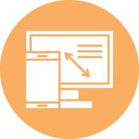 Responsive Design Illustration Icon vector