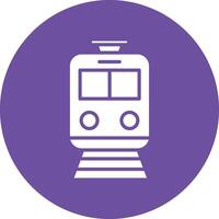 Tram Illustration Icon vector