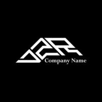 DZR logo design, DZR simple and modern logo. DZR luxurious alphabet design vector