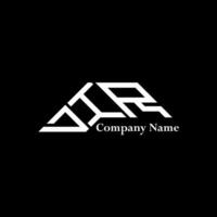 DIR logo design, DIR simple and modern logo. DIR luxurious alphabet design vector