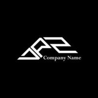 DPZ logo design, DPZ simple and modern logo. DPZ luxurious alphabet design vector