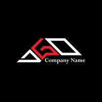 DGO logo design, DGO simple and modern logo. DGO luxurious alphabet design vector