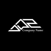 DDZ logo design, DDZ simple and modern logo. DDZ luxurious alphabet design vector