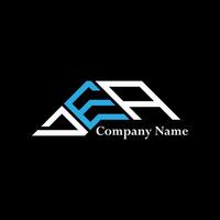 DEA logo design, DEA simple and modern logo. DEA luxurious alphabet design vector