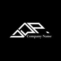 DDP logo design, DDP simple and modern logo. DDP luxurious alphabet design vector