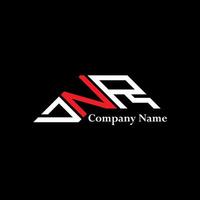 DNR logo design, DNR simple and modern logo. DNR luxurious alphabet design vector
