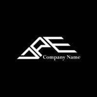 DPE logo design, DPE simple and modern logo. DPE luxurious alphabet design vector