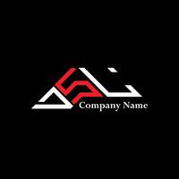 DSL logo design, DSL simple and modern logo. DSL luxurious alphabet design vector