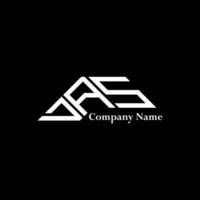 DAS logo design, DAS simple and modern logo. DAS luxurious alphabet design vector