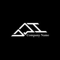 DJI logo design, DJI simple and modern logo. DJI luxurious alphabet design vector