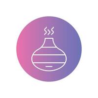 Aromatherapy diffuser illustration vector