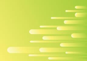 Dynamic Green Abstract Background with Flowing Shapes vector