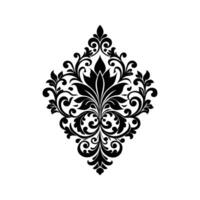 Elegant Vintage Floral Decorative Pattern Design for Elegant Backgrounds and Textiles vector