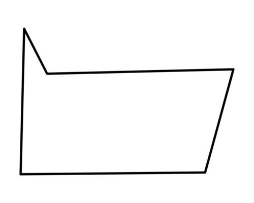 Rectangular shape dialog box. Doodle clip art illustration.