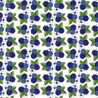 Wild blueberry twigs with green leaves new year winter holiday abstract composition seamless pattern in graphic line style vector