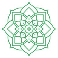 Islamic Art Mandala for Cultural and Creative Projects vector