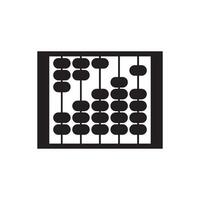 Abacus Icon Design vector