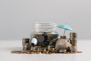 Saving money through careful budgeting and smart investments can strengthen a business's finances and contribute to a robust economy. reward, property, treasure, stock, toy, achievement, motivation photo