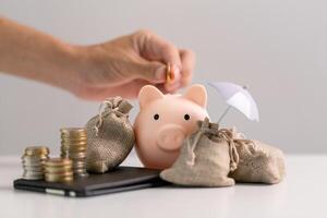 Saving money through smart investments and careful budgeting is crucial for managing finances in a business, contributing to a stable bank account and a robust economy. safe, credit, advice, balance photo