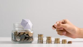 Saving money through smart investments and careful budgeting is crucial for managing finances in a business, contributing to a stable bank account and a robust economy. safe, credit, advice, balance photo