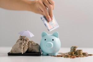 Saving money through smart investments and careful budgeting is crucial for managing finances in a business, contributing to a stable bank account and a robust economy. safe, credit, advice, balance photo