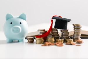 Studying abroad as part of a global education program offers students valuable learning experiences and personal development during their time in college. stock, plan, goal, target, book, degree photo