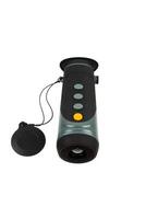 Modern monocular thermal imager isolate on a white background. A device for fixing thermal radiation. photo