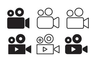Design for graphic and web design. Camera icon in a different style vector