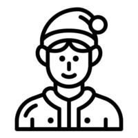 man line icon vector