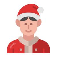man flat icon vector