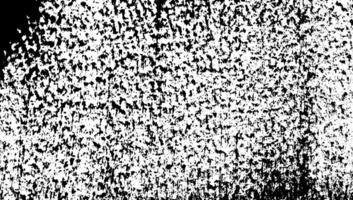 Vintage black and white background with distressed overlay. Rough brush pattern. Dirty paint effect. Flat illustration isolated on white background. vector